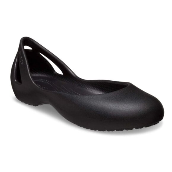 Crocs Women's Kadee Flats Size US 9/ EU 39-40 Black - Picture 1 of 4